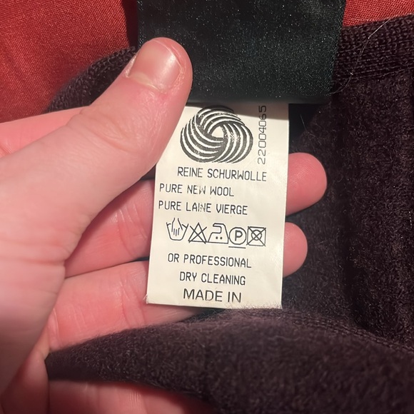 Burgundy Geiger Long Skirt - Picture 4 of 7